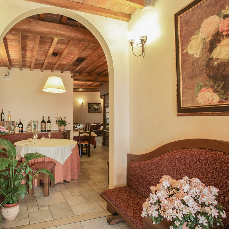 Ristorante di cucina tipica toscana - interno Ristorante Giglio Rosso Firenze